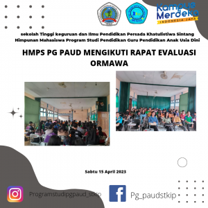 kegiatan rapat evaluasi ormawa guna memperbaiki jalanya kegiatan supaya menjadi lebih baik.